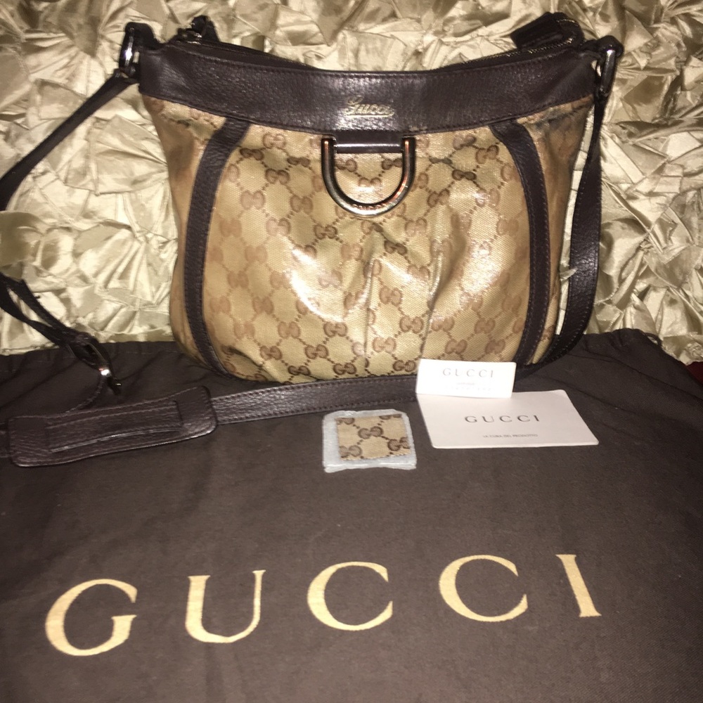Authentic Gucci cross body bag